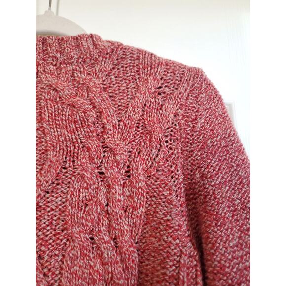 Far Away From Close Anthropologie Cable Knit Duster Sweater Cardigan, Medium - Picture 11 of 13